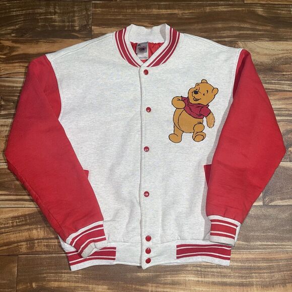 Disney Other - Vintage Winnie The Pooh Disney Sweatshirt Jacket Size XL